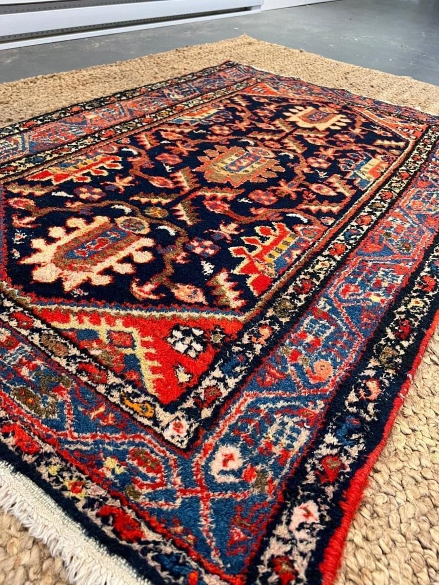 Persian Hamadan Rug | 5' 3" x 3' 4" - Rug the Rock