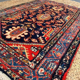 Persian Hamadan Rug | 5' 3" x 3' 4" - Rug the Rock