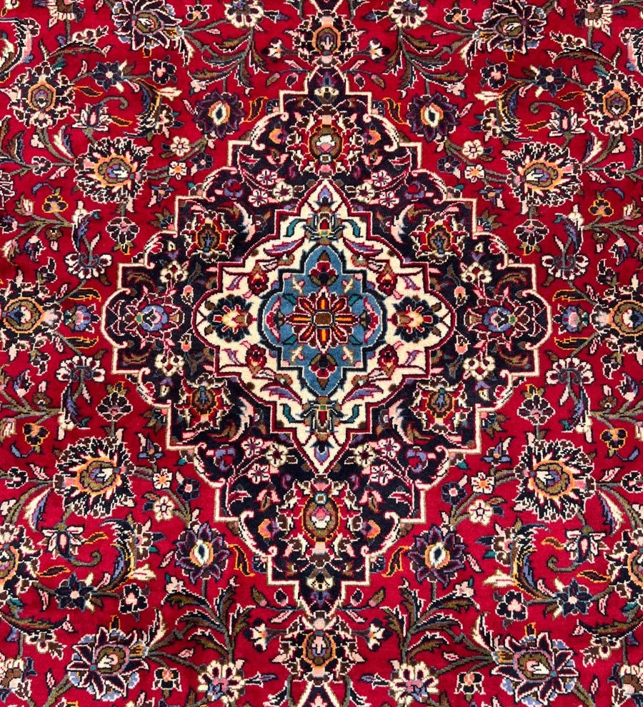 Persian Kashan Rug | 12' x 8' 4" - Rug the Rock