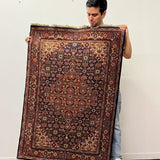 Persian Tabriz Rug | 4' 8" x 3' 2" Rug the Rock
