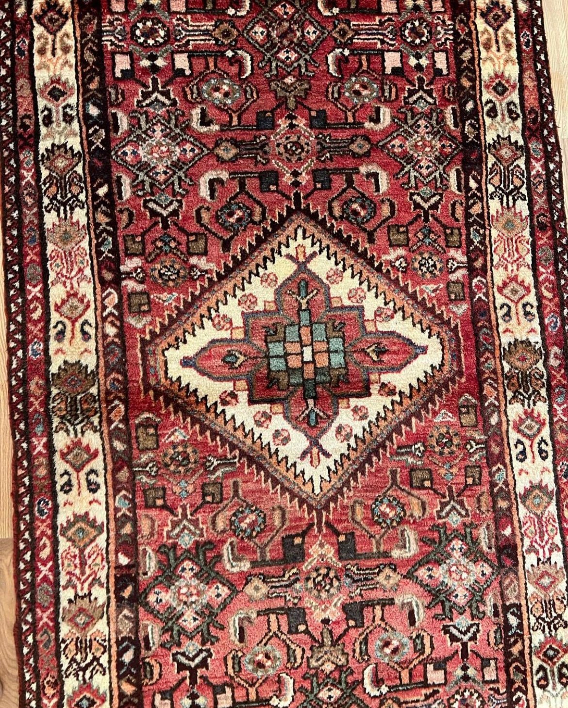 Vintage Hamadan Runner | 9' 8" x 3' 5" Rug the Rock