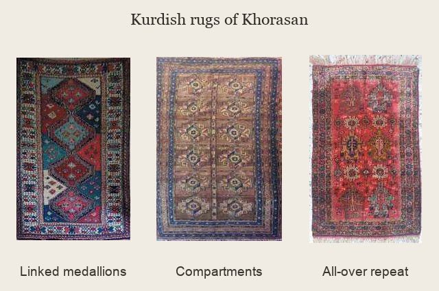 Kurdish Rugs of Khorasan: A Tradition in Many Designs - Rug the Rock