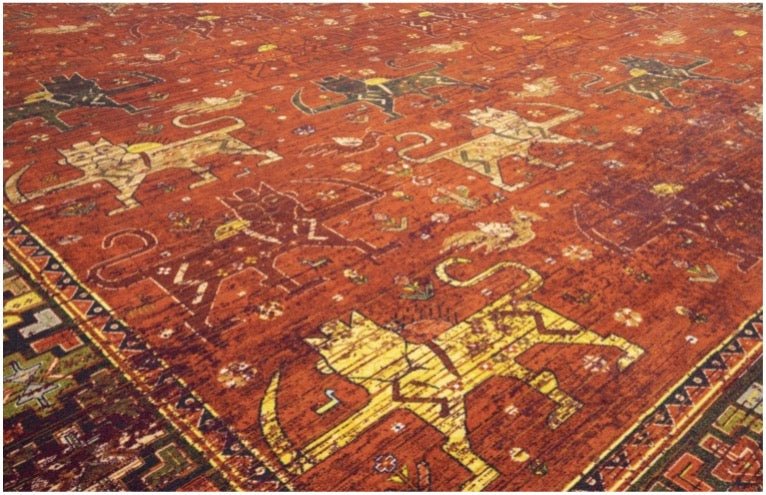 The sun and Lion motif history in Persian rugs - Rug the Rock