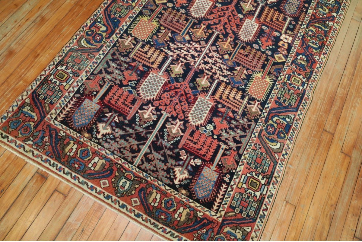 Tree Motifs in Bakhtiari Rugs: Kheshti Gardens and the Tree of Life - Rug the Rock