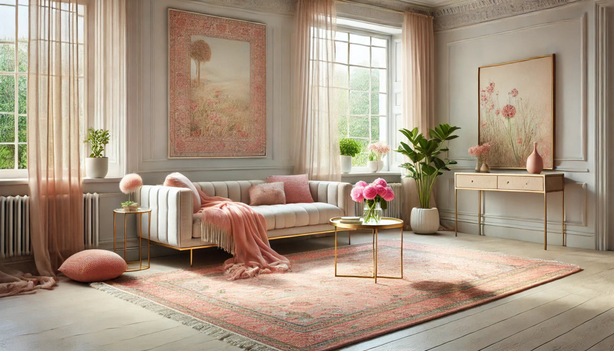 Pink Rugs | Blush to Fuchsia Hand‑Knots – Rug the Rock – Rug the Rock