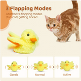 Automatic Electric Duck Cat Toy Rug the Rock
