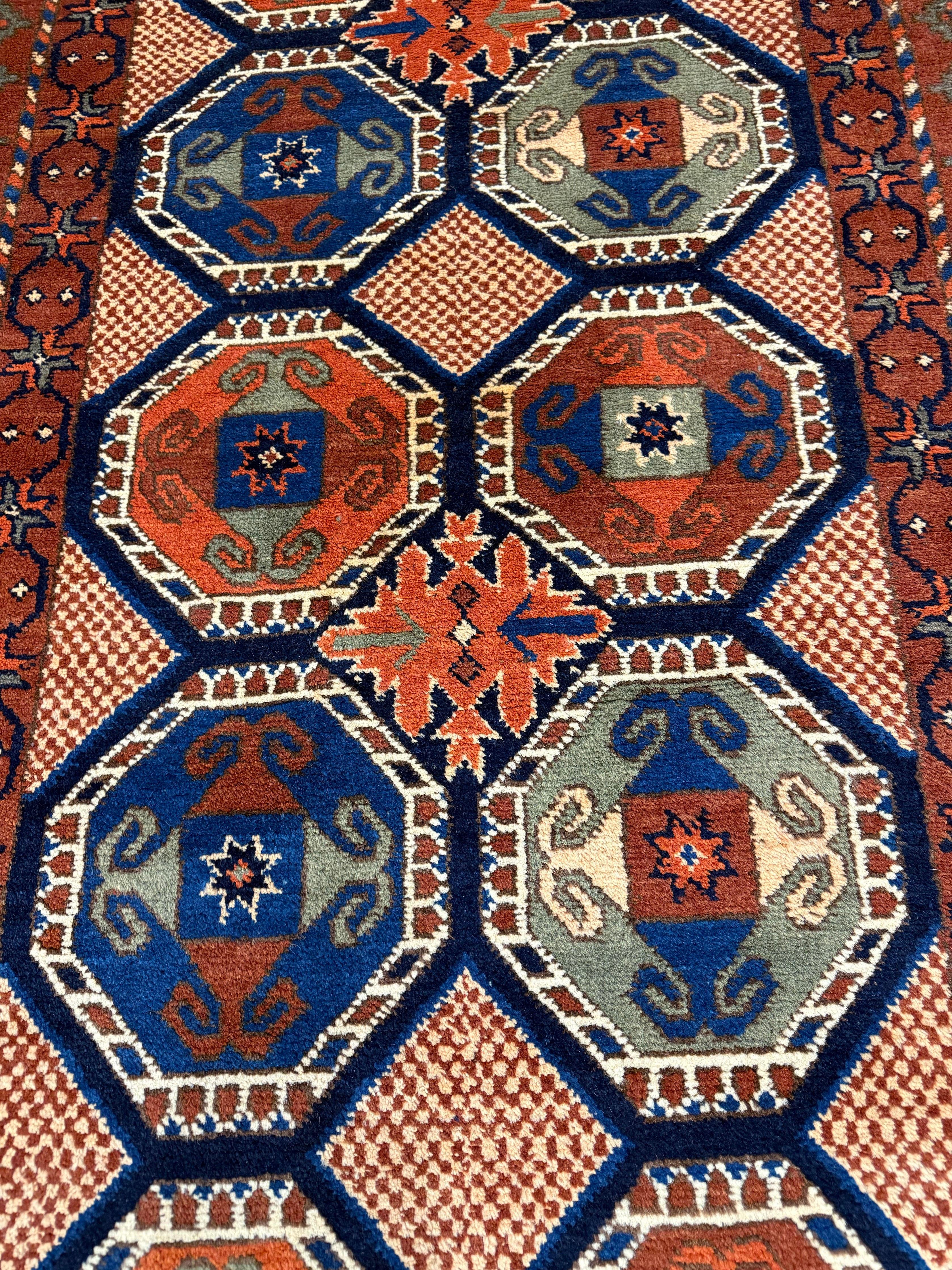 Afghan Runner. Original rug photograph; SKU 1.0008; source IMG_7110.