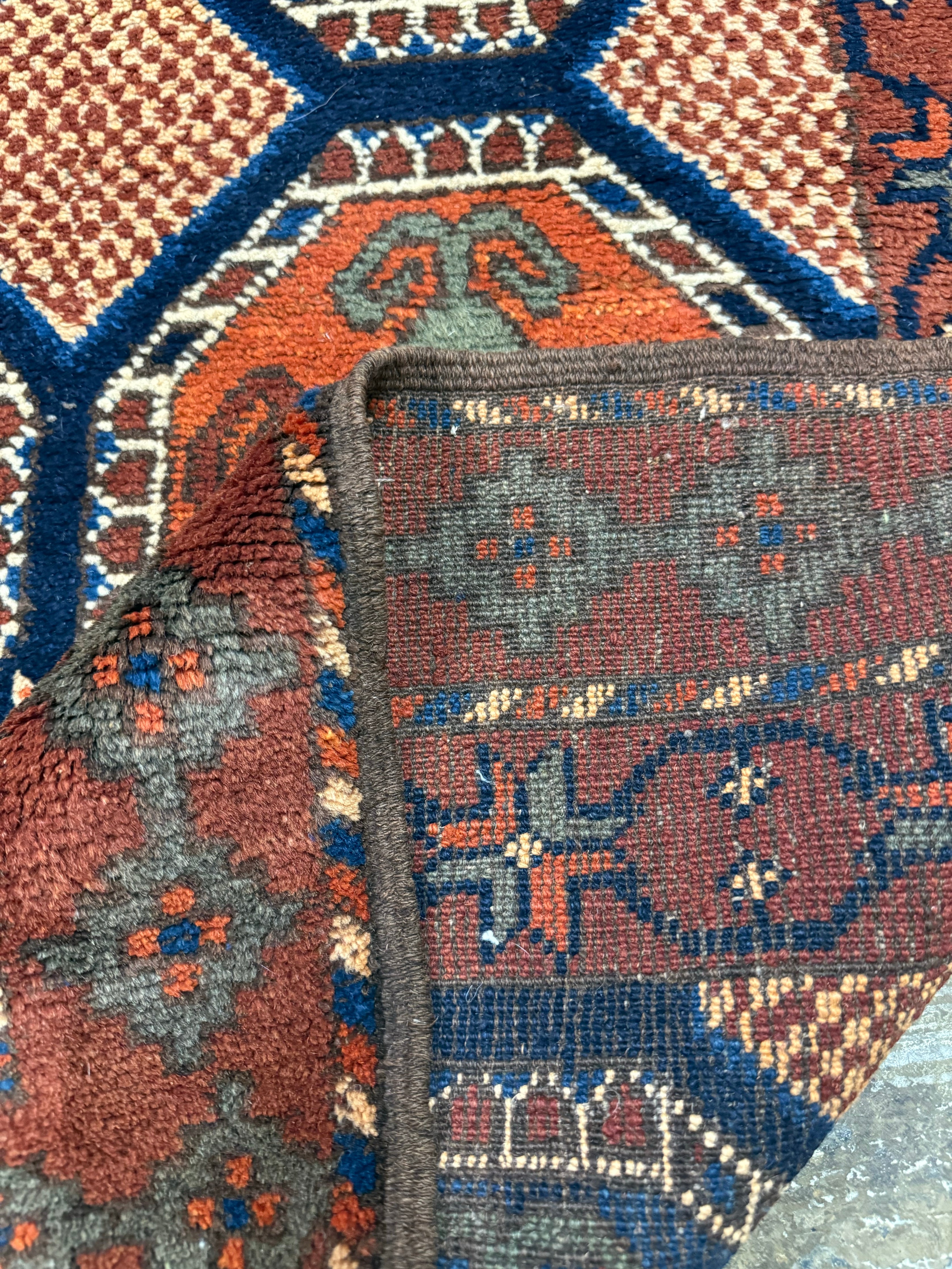 Afghan Runner. Original rug photograph; SKU 1.0008; source IMG_7112.