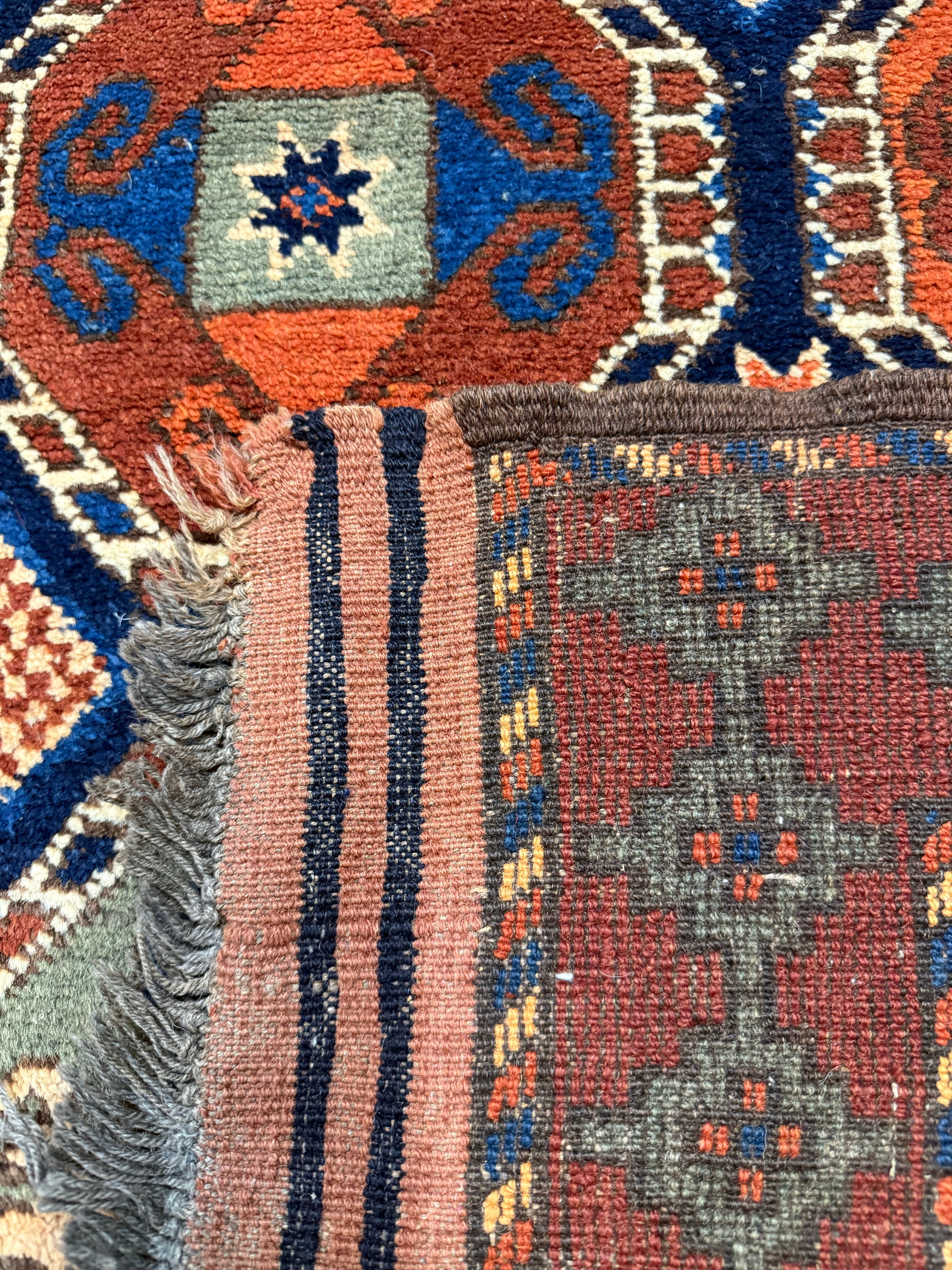 Afghan Runner. Original rug photograph; SKU 1.0008; source IMG_7113.
