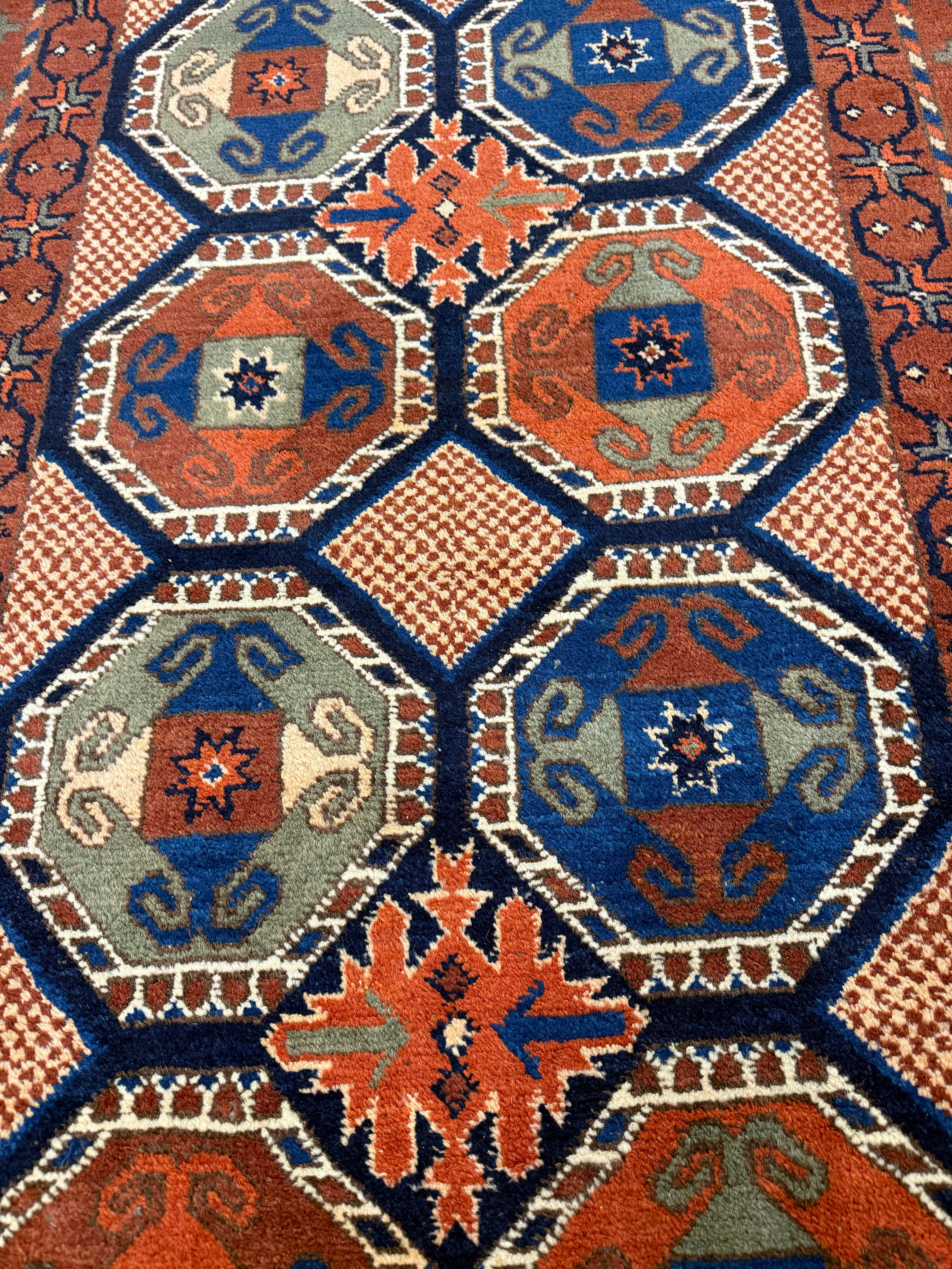 Afghan Runner. Original rug photograph; SKU 1.0008; source IMG_7120.