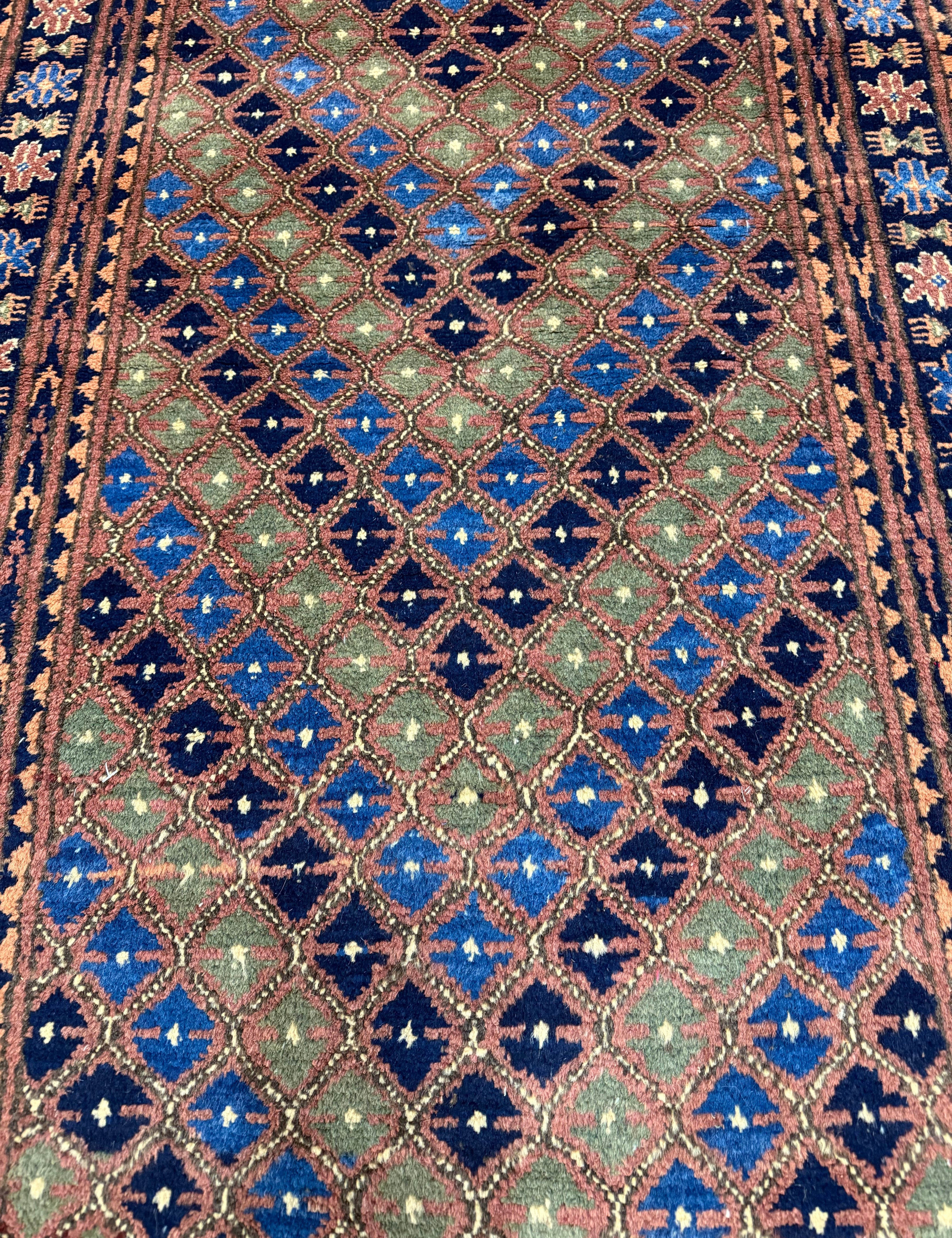 Afghan Runner. Original rug photograph; SKU 1.0010; source IMG_7201.
