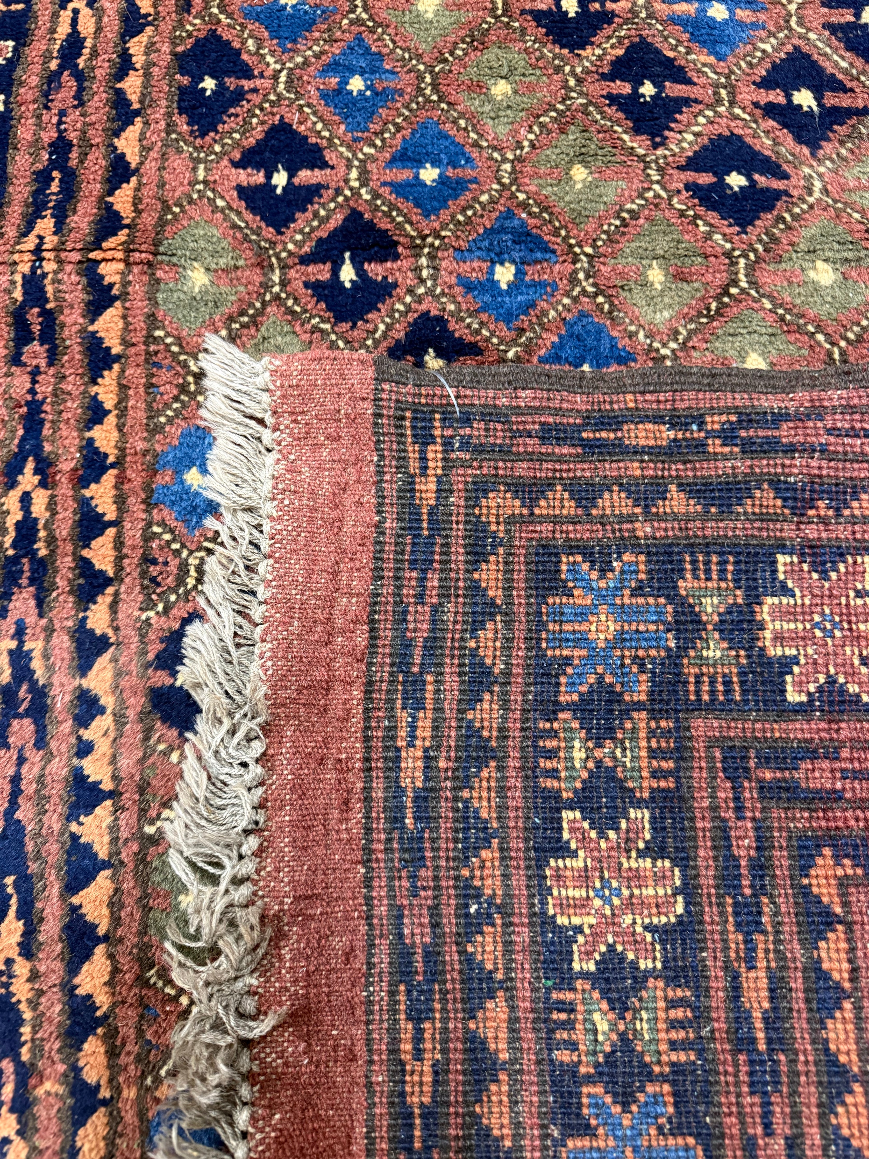 Afghan Runner. Original rug photograph; SKU 1.0010; source IMG_7205.