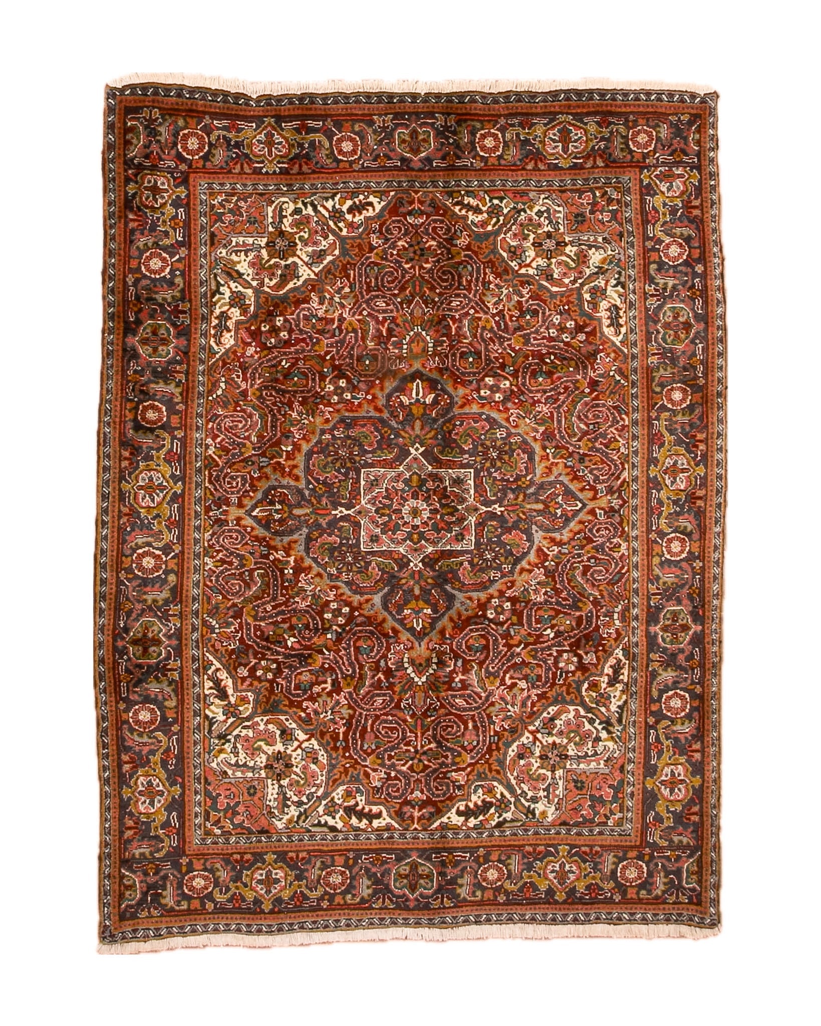Persian Heriz Rug | 6' 11" x 9' 3" Rug the Rock