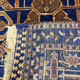 Vintage Afghan Wool Runner. Additional product photograph; SKU 101776; source IMG_7361.