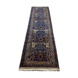 Vintage Afghan Wool Runner. Product photograph; SKU 101776; source IMG_7365.
