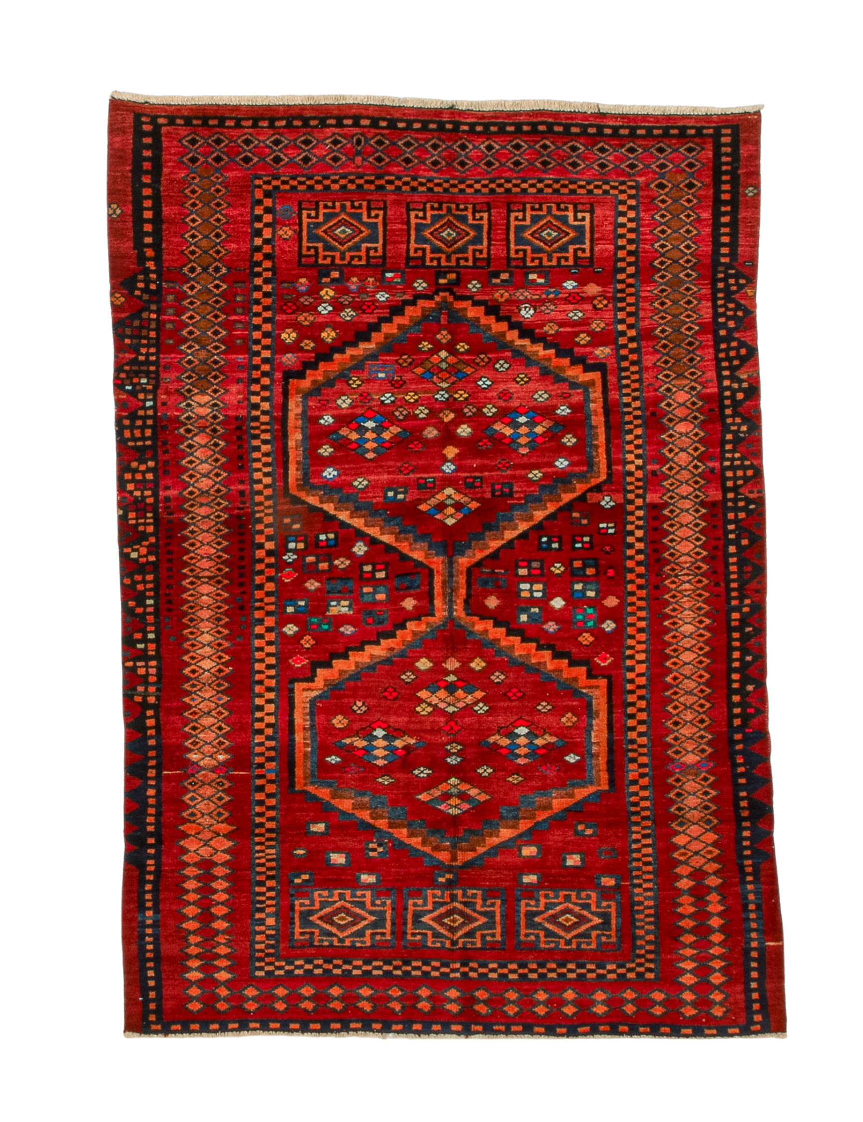 Persian Hamadan Rug | 5' 7" x 7' 10" Rug the Rock