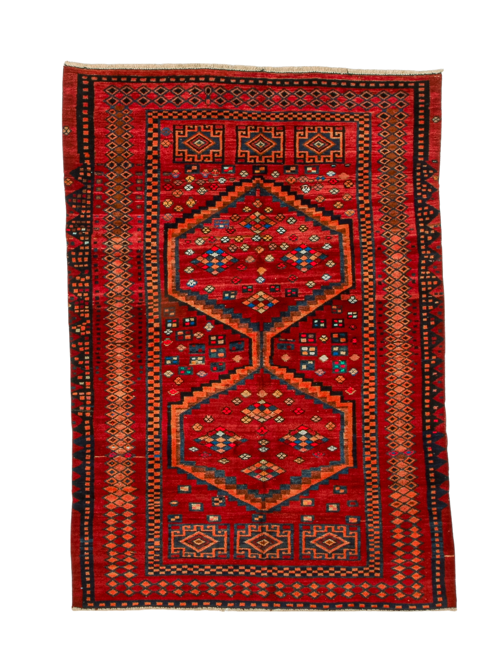 Persian Hamadan Rug | 5' 7" x 7' 10" Rug the Rock