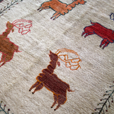 Vintage Persian Gabbeh Rug | 5' 3" x 8' 10"