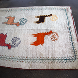 Vintage Persian Gabbeh Rug | 5' 3" x 8' 10"