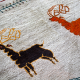 Vintage Persian Gabbeh Rug | 5' 3" x 8' 10"