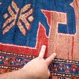 Persian Meshkin Rug | 4' 11" x 13' 5"