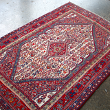 Persian Sarouk Rug | 4' 2" x 6' 5"