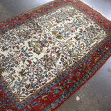 Persian Qom Rug | 4' 5" x 6' 11"