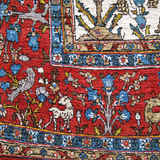 Persian Qom Rug | 4' 5" x 6' 11"
