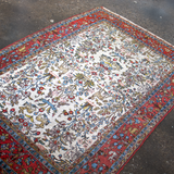 Persian Qom Rug | 4' 5" x 6' 11"