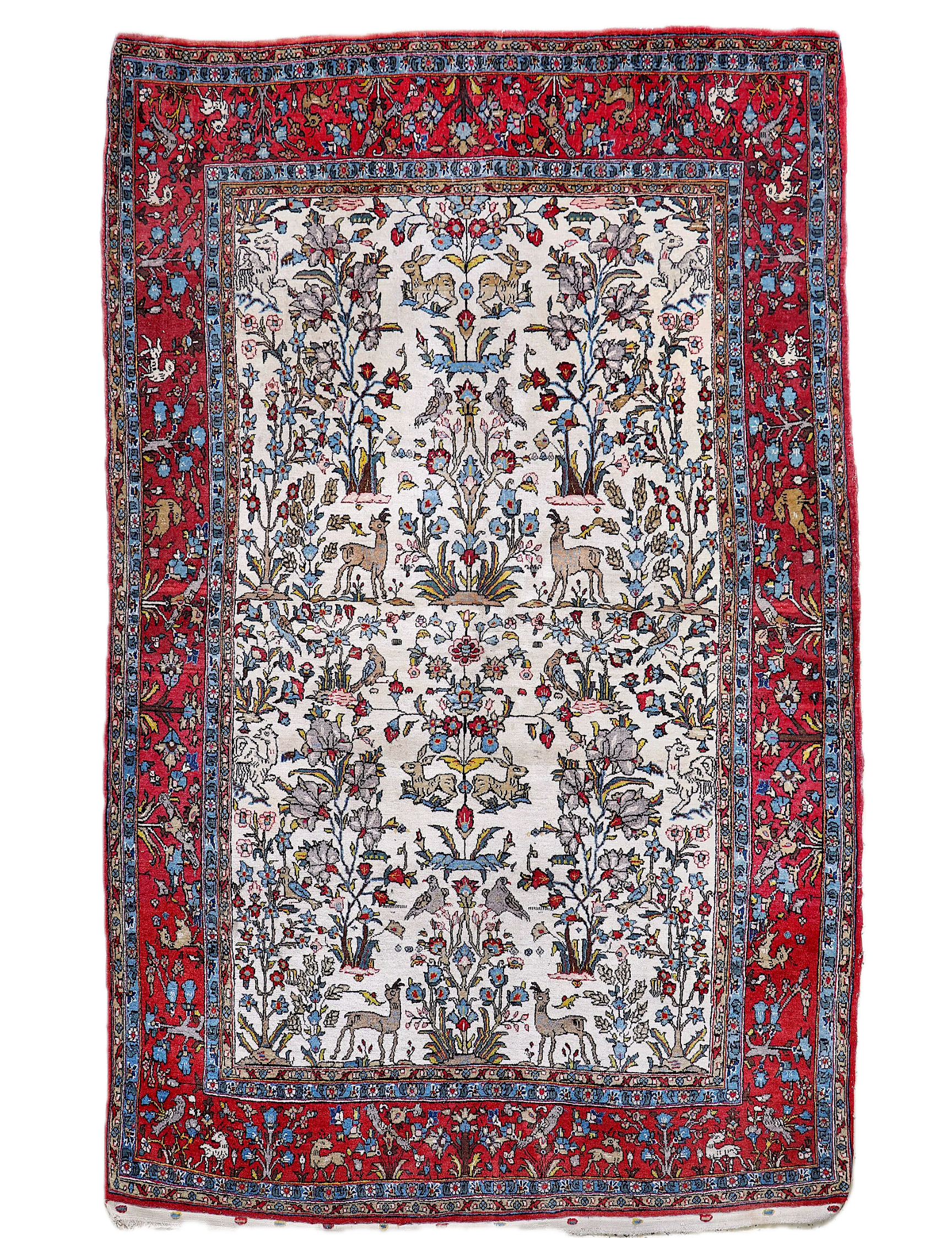Persian Qom Rug | 4' 5" x 6' 11" Rug the Rock