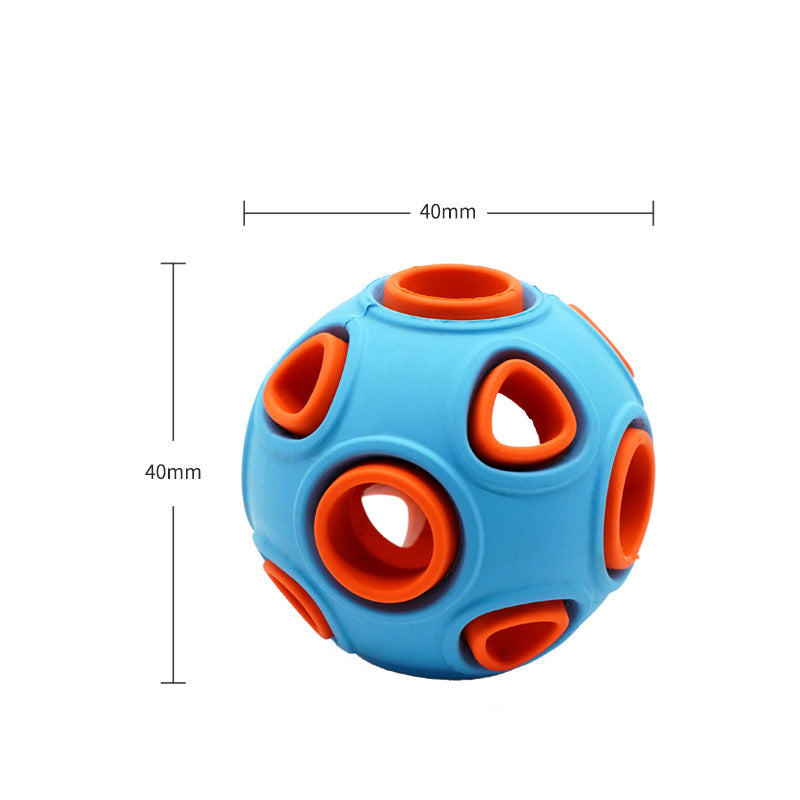 Glow-in-the-Dark Dog Toy Ball for Chewing (Medium/Large) Rug the Rock