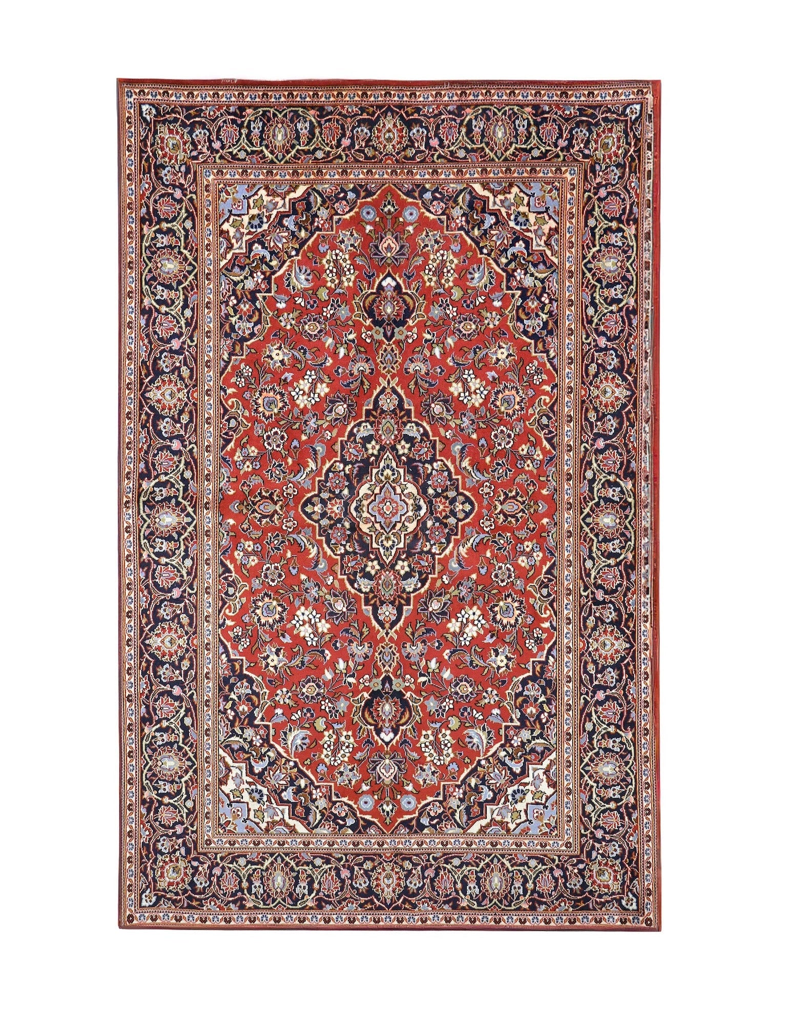 Persian Kashan Rug | 4' 6" x 6' 11" Rug the Rock