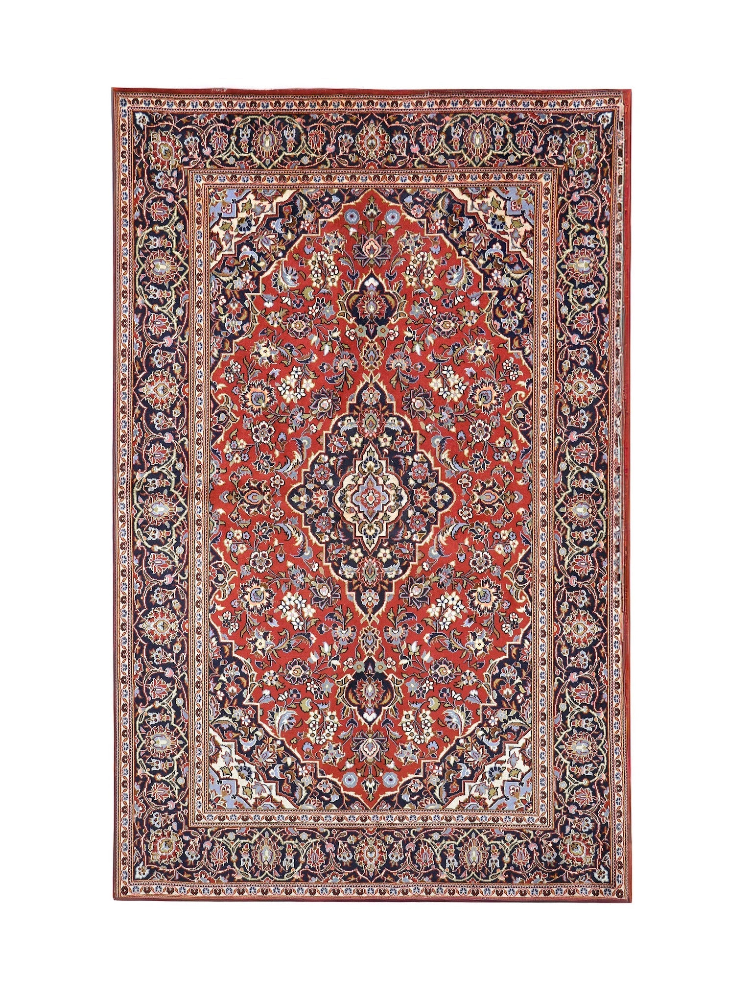 Persian Kashan Rug | 4' 6" x 6' 11" Rug the Rock