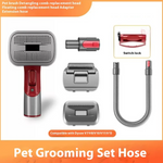 Full Series Pet Shaver Comb Suit with Hair Suction Head for Dogs and Cats Rug the Rock