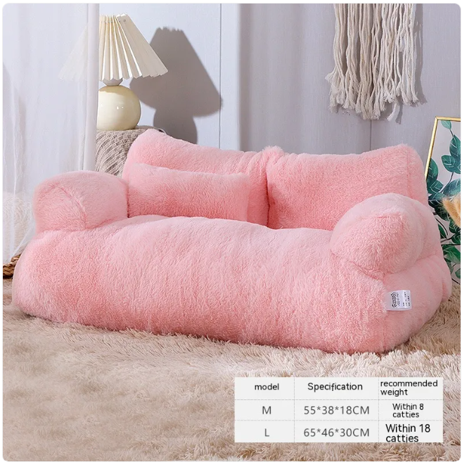 Plush Pet Bed Rug the Rock