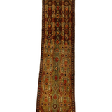 Persian Borujerd Runner Rug | 1' 10” x 6' 5"