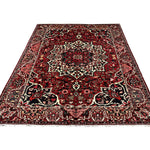 Vintage Chaleshtor Bakhtiari Wool Rug. Edited documentary rug photograph; SKU 30536; source IMG_7306.