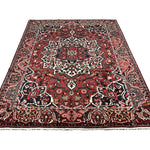 Vintage Chaleshtor Bakhtiari Wool Rug. Edited documentary rug photograph; SKU 30536; source IMG_7317.