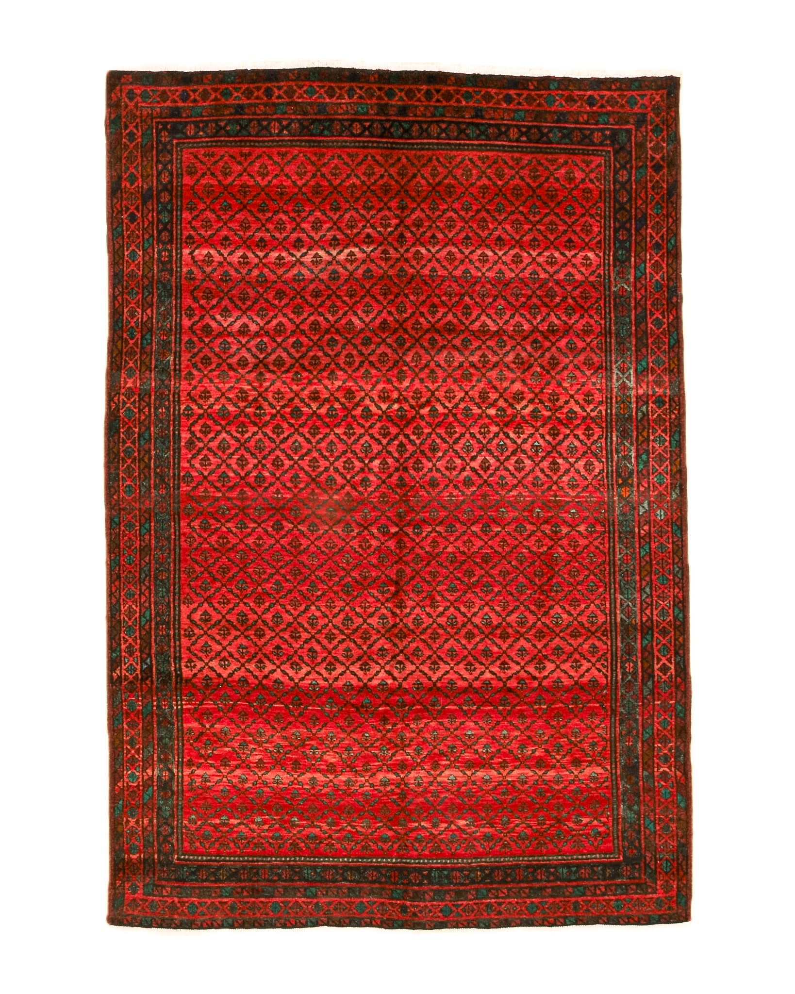 Persian Hamadan Rug | 6' 7" x 9' 9" Rug the Rock