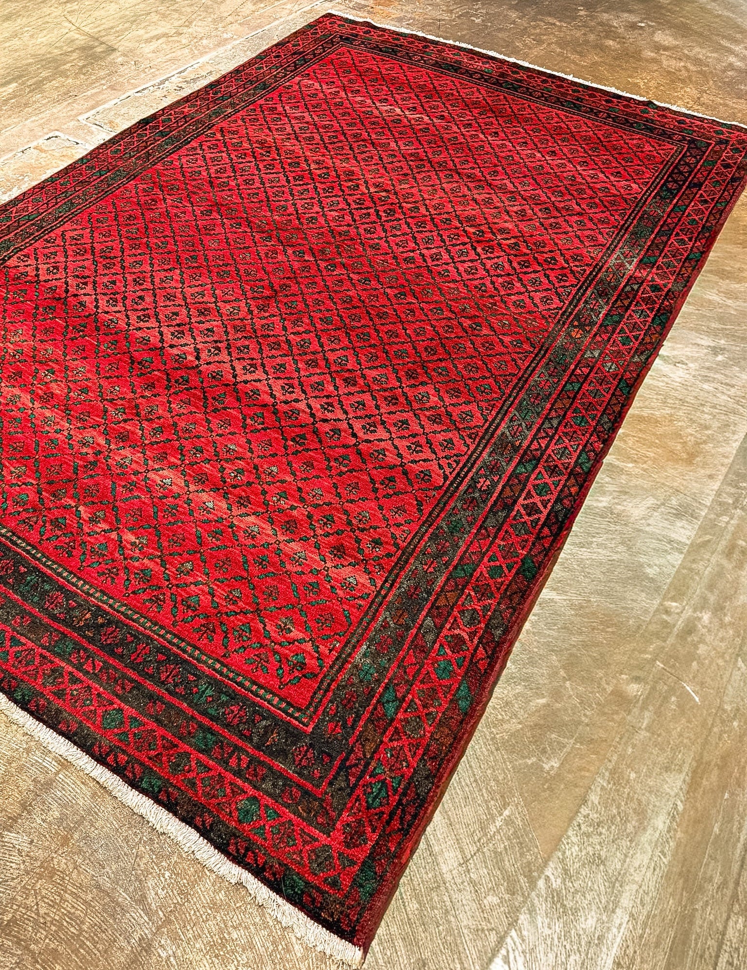 Persian Hamadan Rug | 6' 7" x 9' 9" Rug the Rock