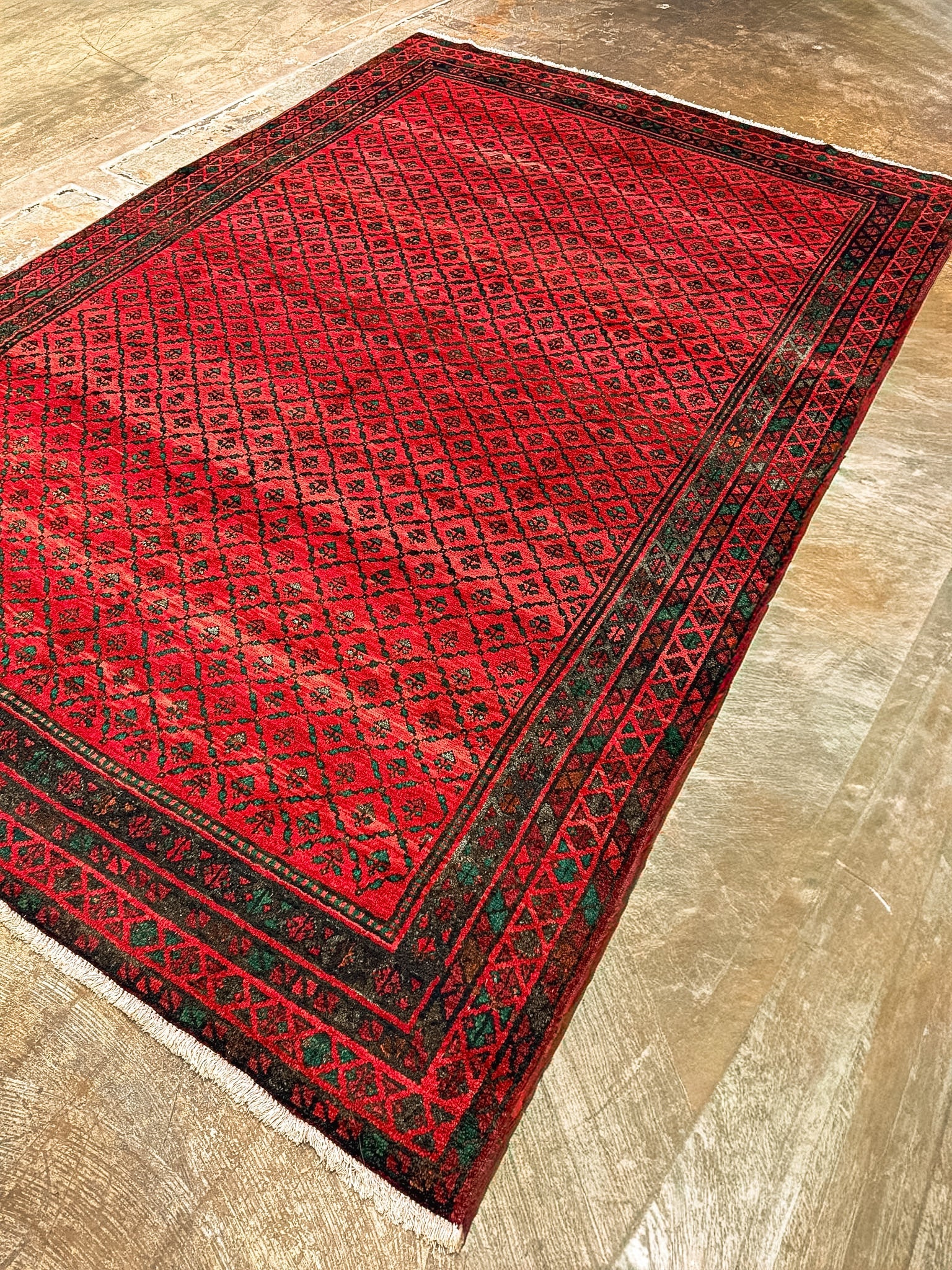 Persian Hamadan Rug | 6' 7" x 9' 9" Rug the Rock
