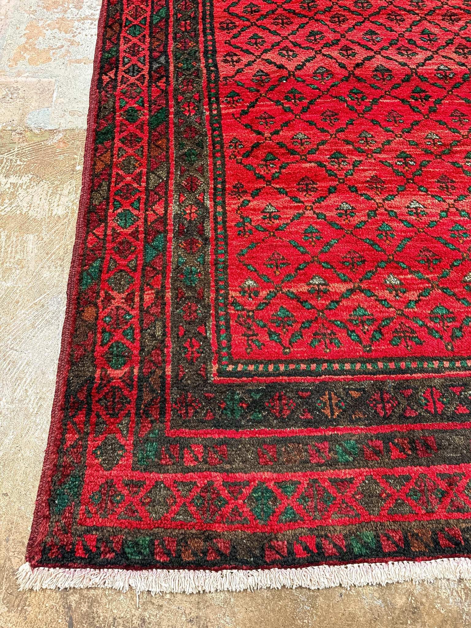 Persian Hamadan Rug | 6' 7" x 9' 9" Rug the Rock