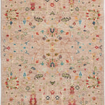 Chobbi Runner in beige and multicolor — full rug view