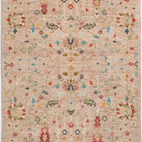 Chobbi Runner in beige and multicolor — full rug view