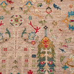 Chobbi Runner in beige and multicolor — pattern, texture or angled view