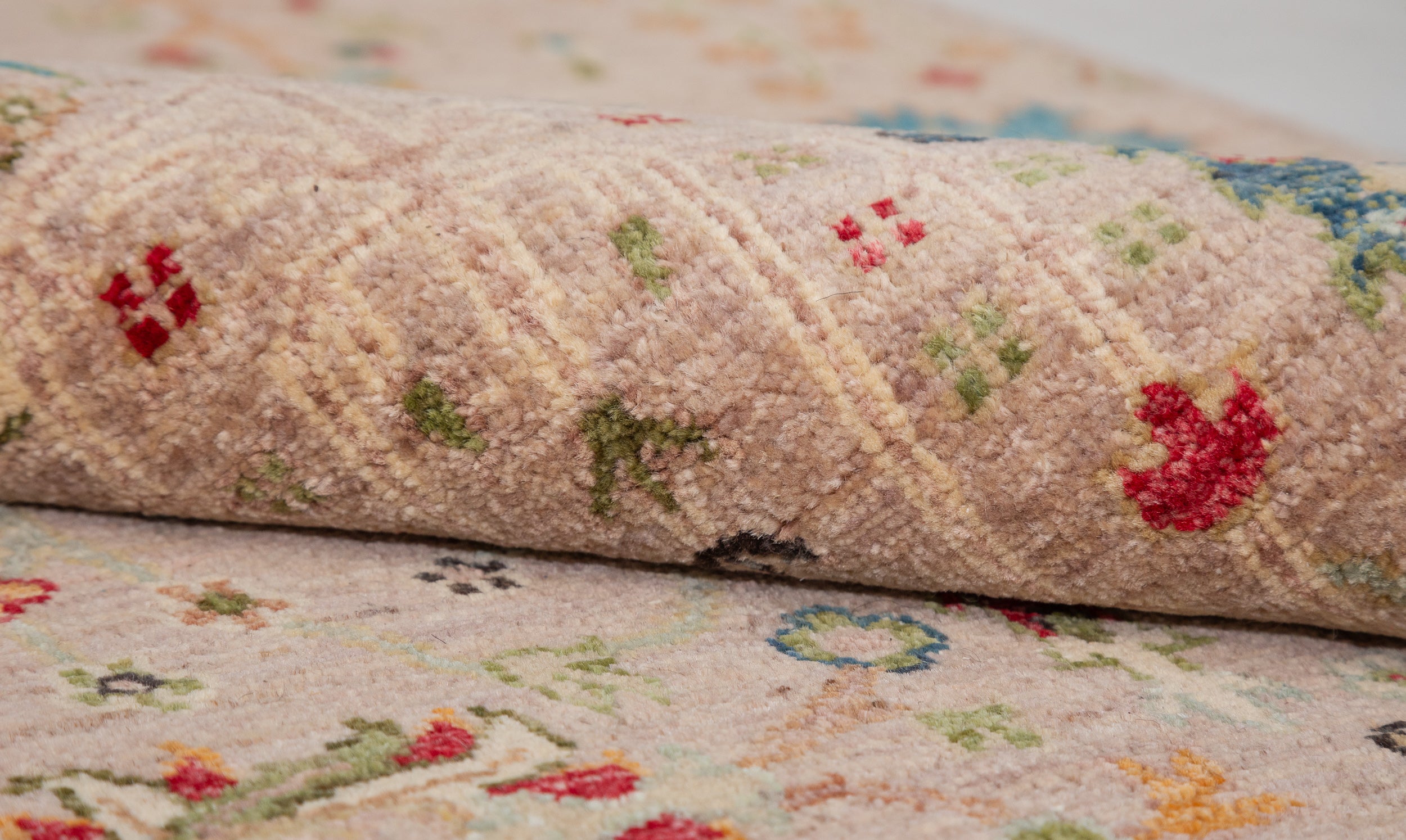 Chobbi Runner in beige and multicolor — pattern, texture or angled view