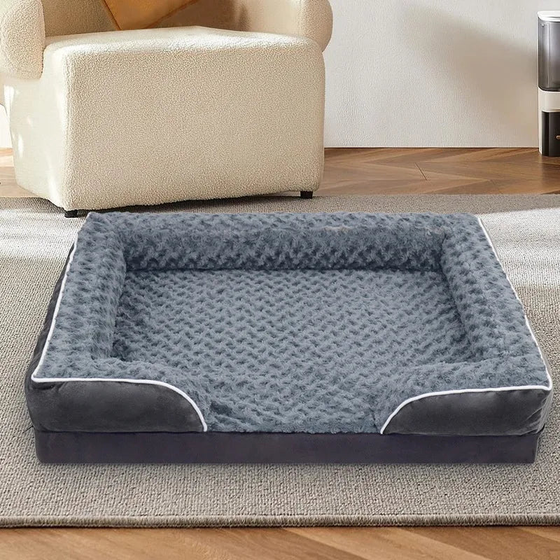 Waterproof Fabric Removable And Washable Pet Bed Rug the Rock