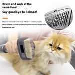 Full Series Pet Shaver Comb Suit with Hair Suction Head for Dogs and Cats Rug the Rock