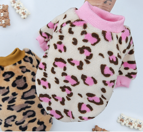 Autumn Winter Warm Pajamas Jacket for Puppies Rug the Rock