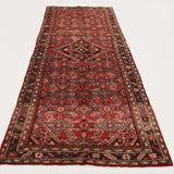 Persian Hosseinabad Runner Rug | 3' 8" x 10' 9"